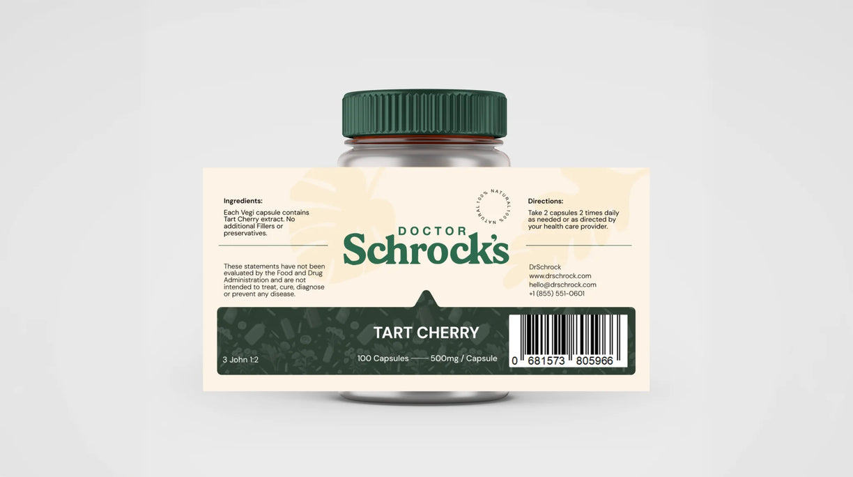 Dr. Schrock's Tart Cherry Extract Capsules — view 5