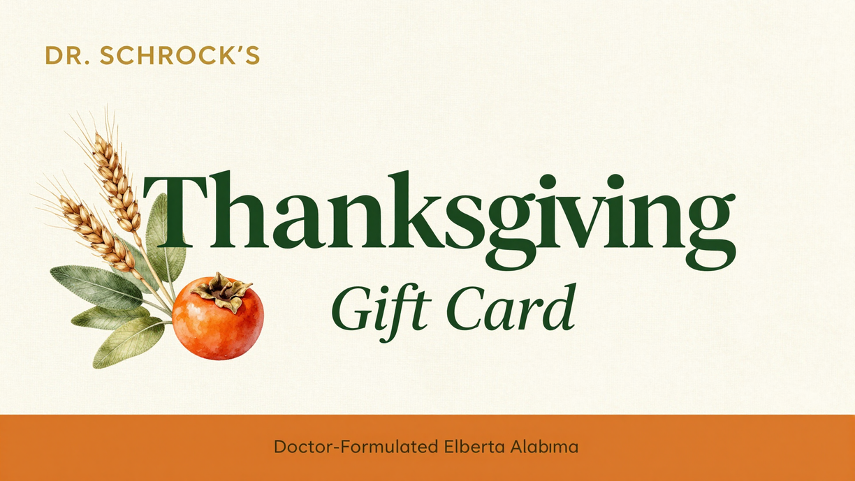 Dr. Schrock's Thanksgiving Gift Card