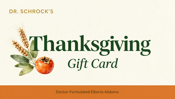 Dr. Schrock's Thanksgiving Gift Card
