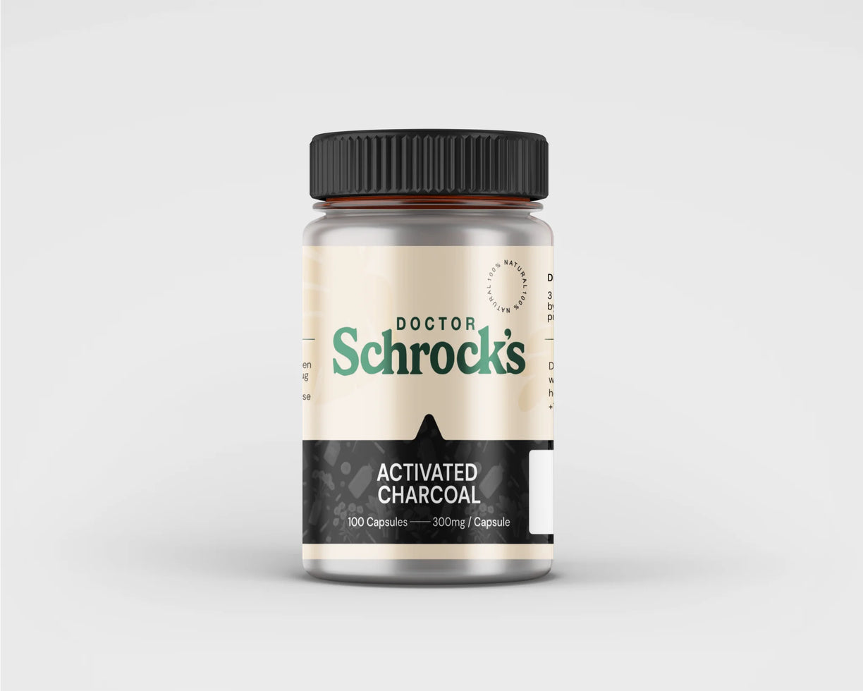 Dr. Schrock's Activated Charcoal Detox Capsules