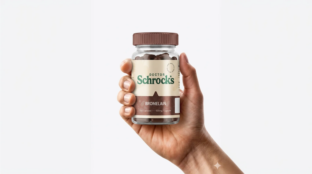 Dr. Schrock's Bromelain Natural Enzyme & Inflammation Support — view 1