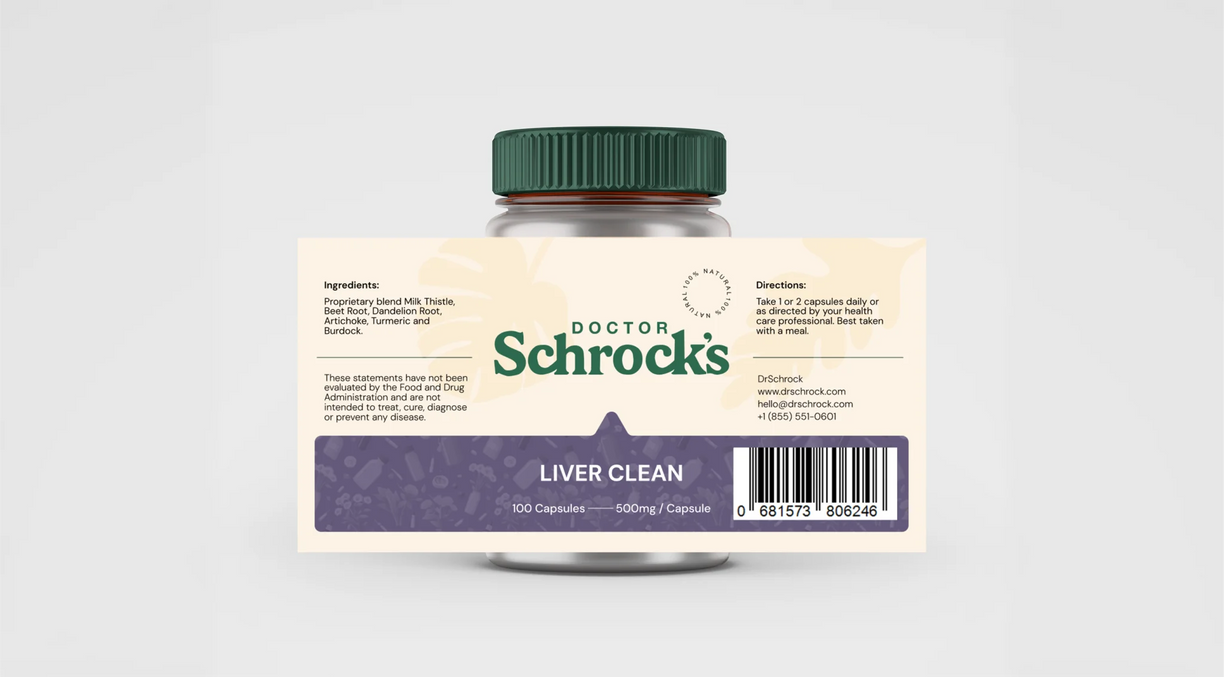 Dr. Schrock's Liver Cleanse & Detox Support — view 1