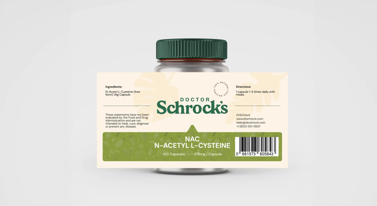 Dr. Schrock's NAC N-Acetyl Cysteine Daily Support — view 1