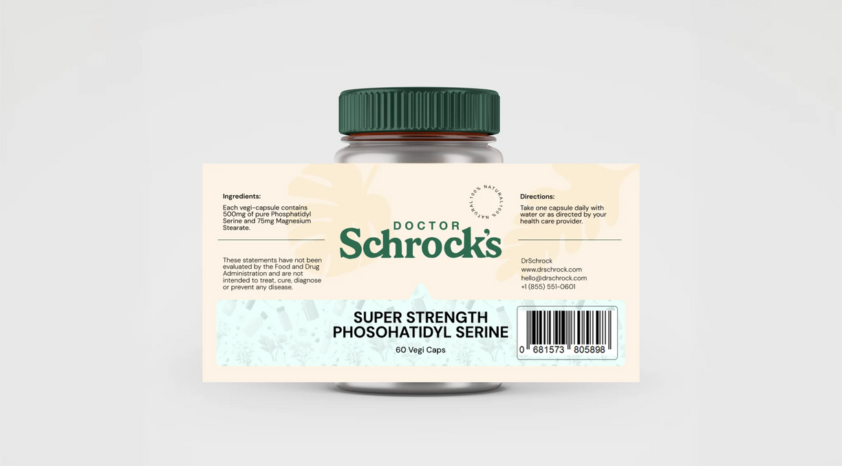 Dr. Schrock's Super Strength Phosphatidylserine Brain & Stress Support — view 5